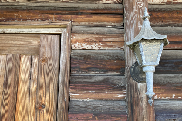 ログハウスメンテナンスイメージ